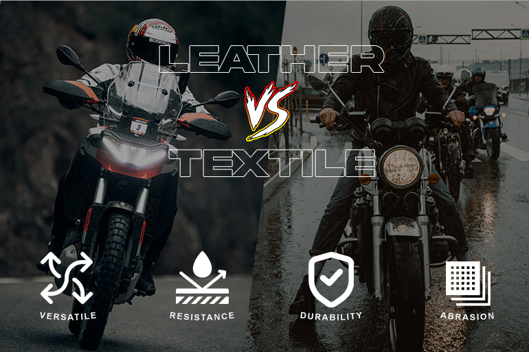 leather and textile motorcycle apparel uk