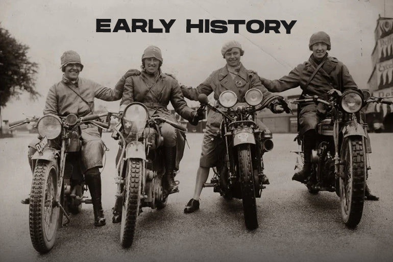 motorcycle apparel uk early history