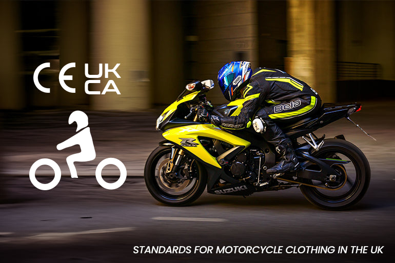 motorcycle clothing safety standards in uk