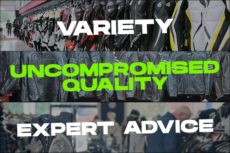 motorcycle gear essential checklist: variety, uncompromised quality and expert advice