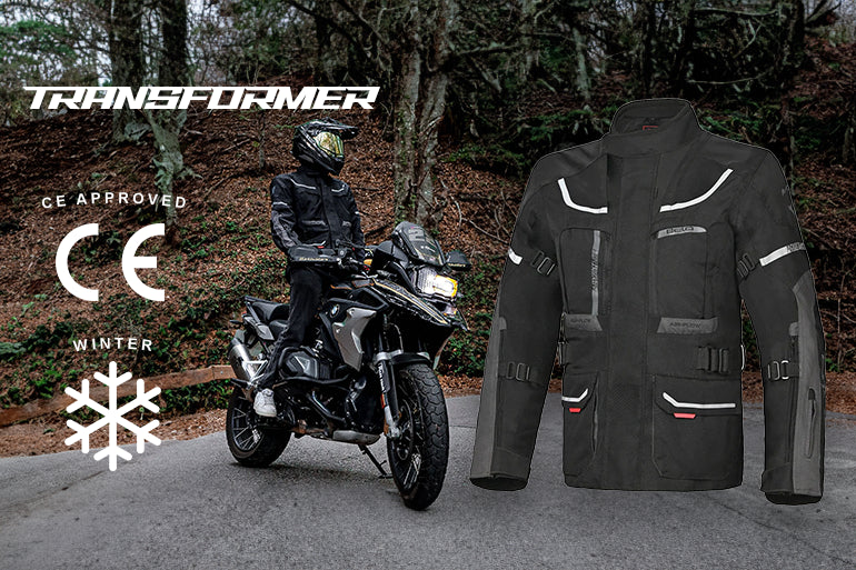 maximo moto bella transformer winter motorcycle jacket