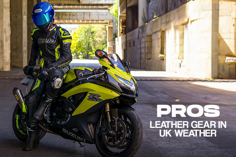 Pros of Leather Gear in UK Weather