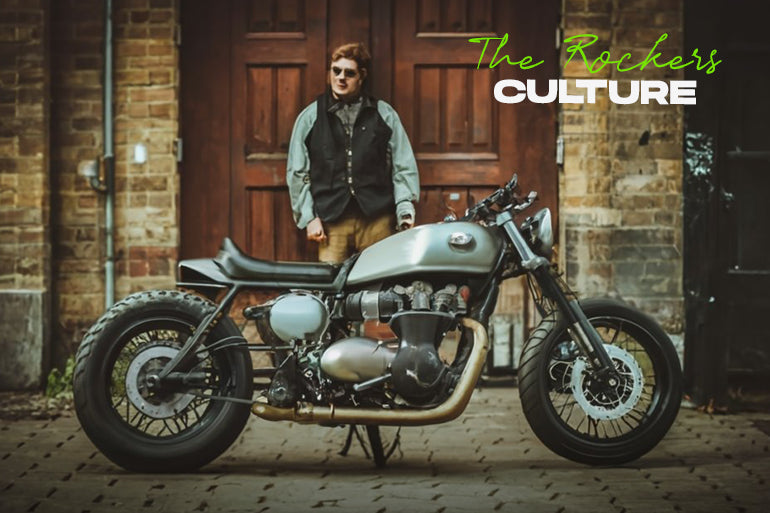 the rocker motorcycle sub culture uk