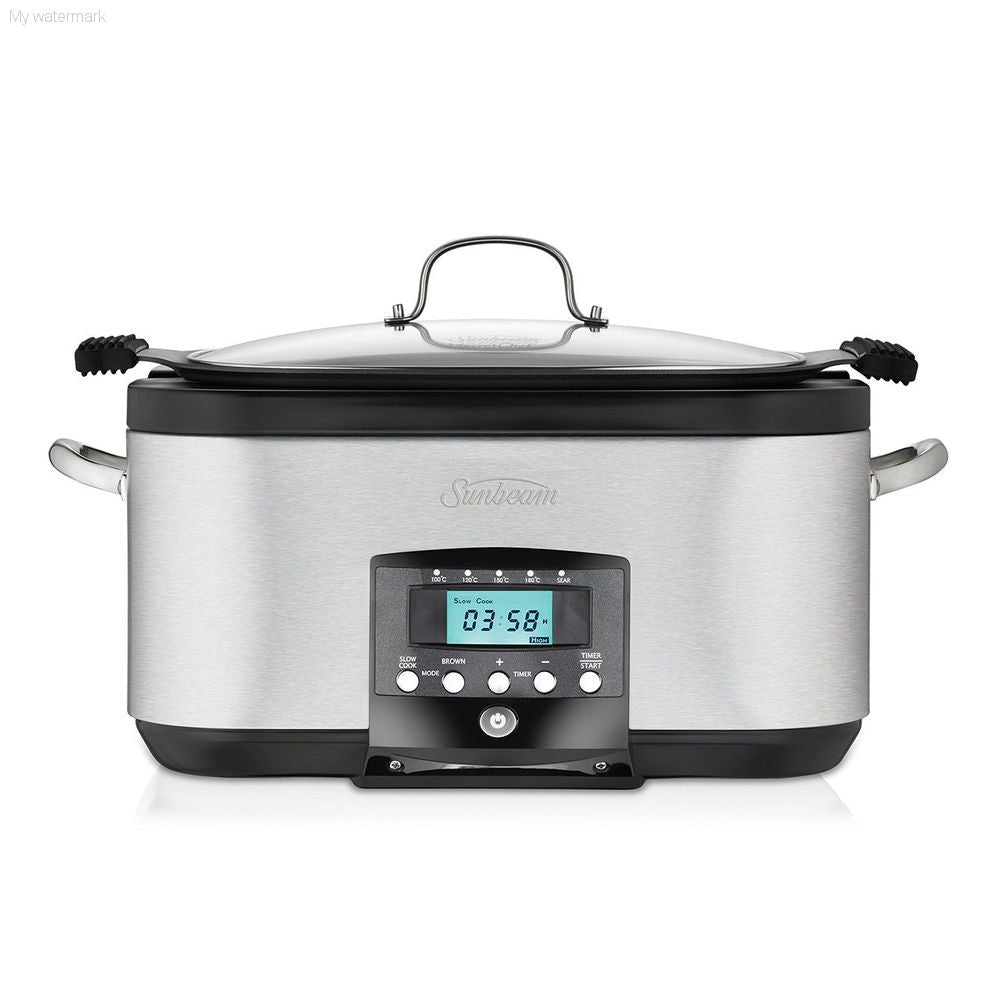 Sunbeam SecretChefÂ® Electronic Sear And Slow Cooker 5.5L