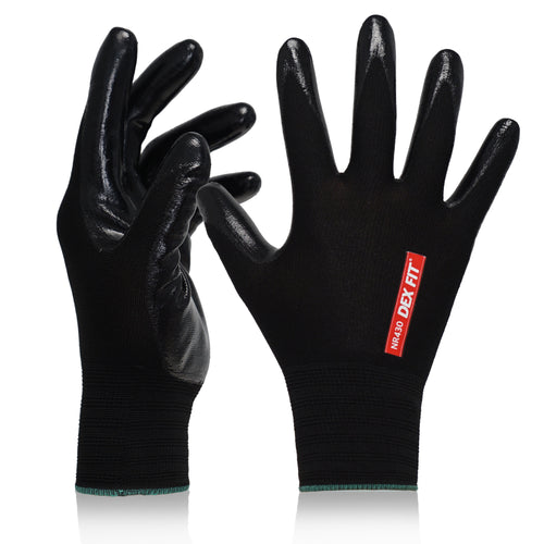 DEX FIT Work Gloves MG310 Impact, Durable, Heavy Duty Grip, Anti-Vibration,  Shock Absorbing, Comfort Fit, Touchscreen Capable, Washable; Neon Green M