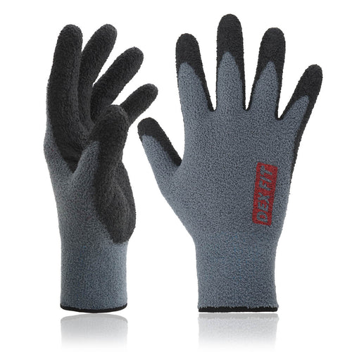 Gorilla Grip, Slip Resistant Work Gloves 25 Pack , Medium,Black