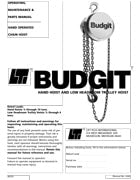 Budgit Manual