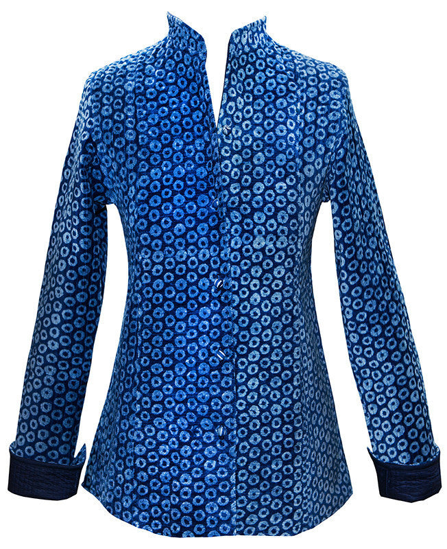 Indigo Blue Quilted Jackets – Accha