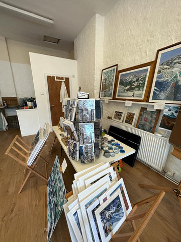 Lee Green Open Studios-stand