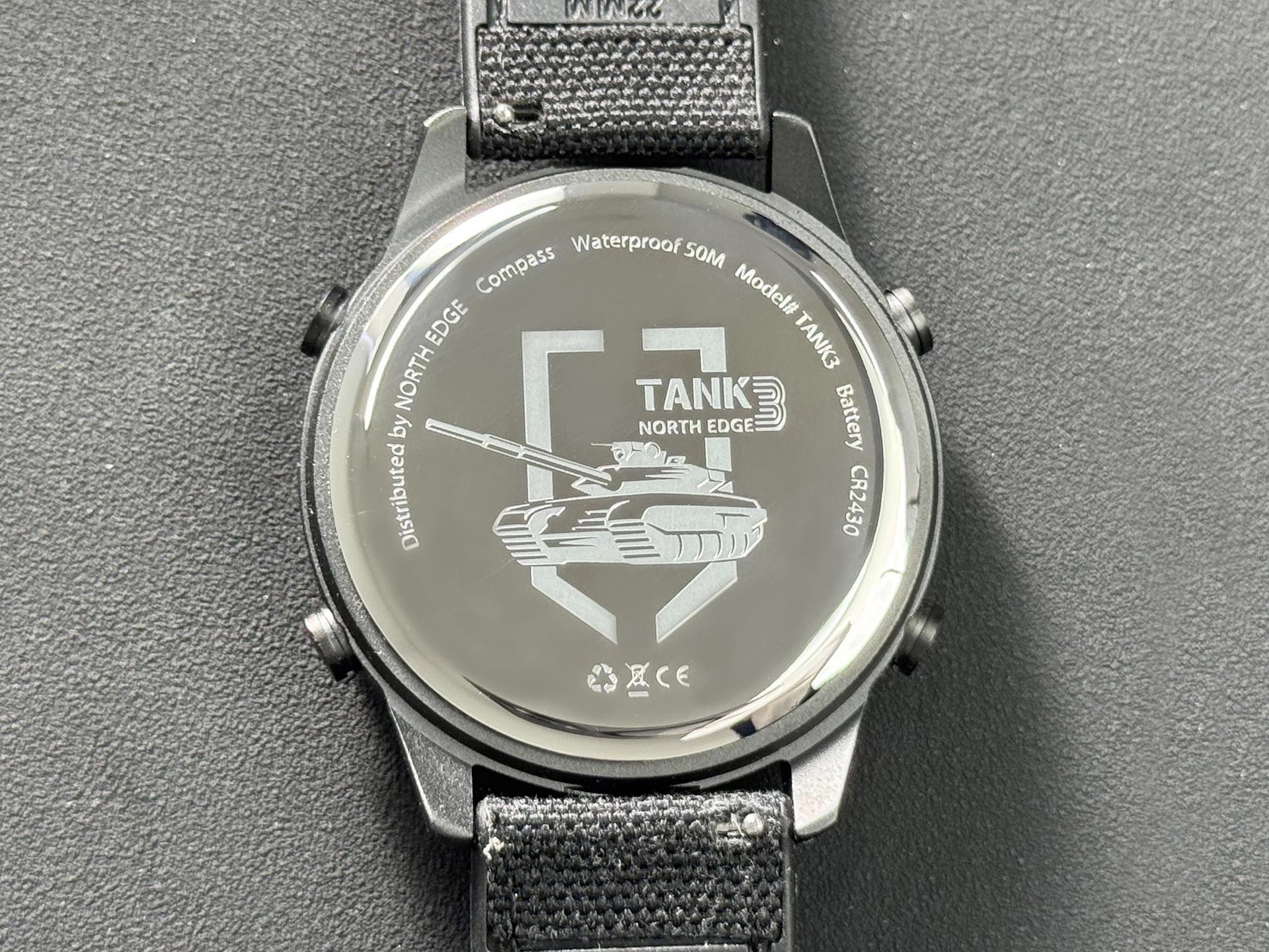 North Edge TANK 3 Watch Real Shot