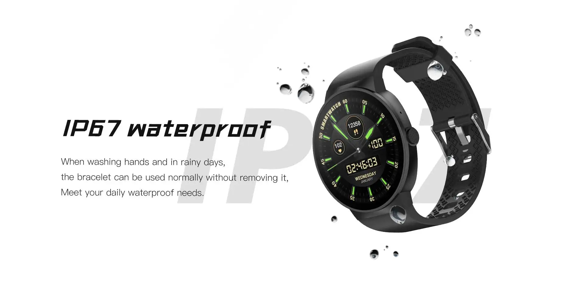 North Edge NL78 Pro Smartwatch – Advanced Health & Fitness Tracking, Blood Oxygen Monitoring, IP67 Waterproof