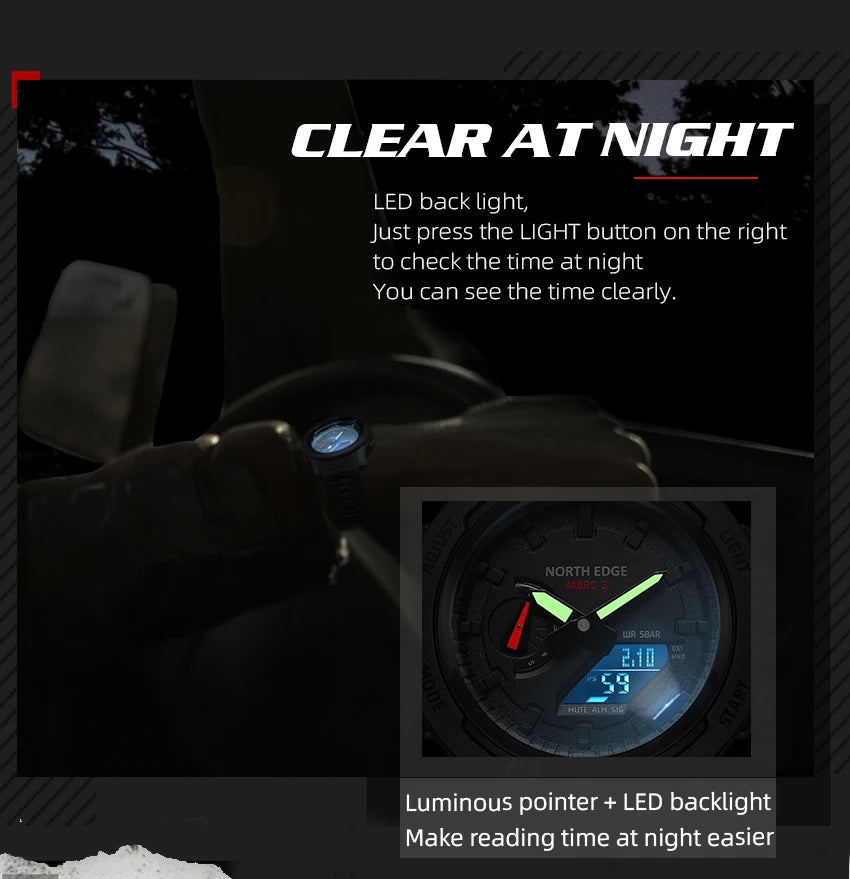 North Edge Mars 3 Glow-in-the-Dark
