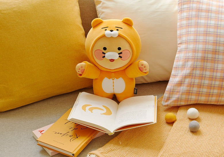 Kakao Friends Chunsik Ryan Sleep Pajama (Orange) Doll