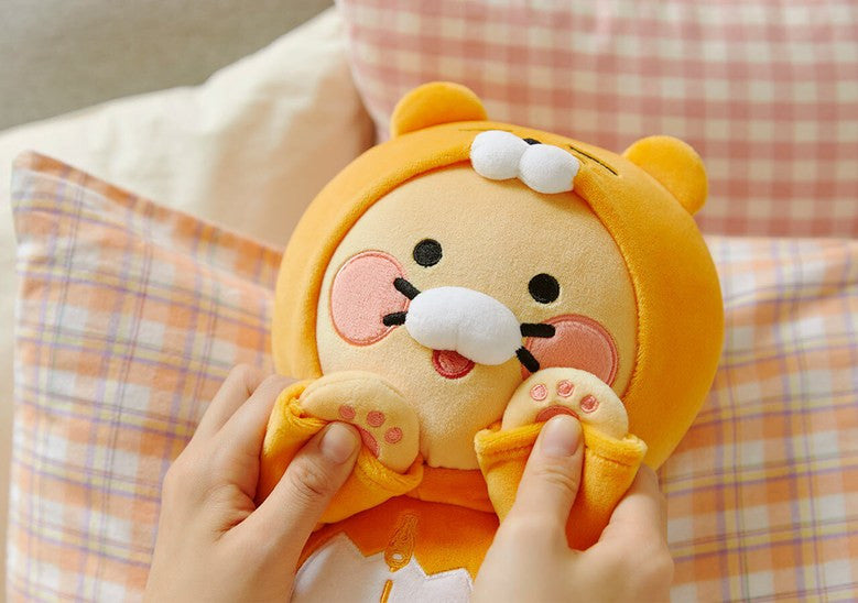 Kakao Friends Chunsik Ryan Sleep Pajama (Orange) Doll