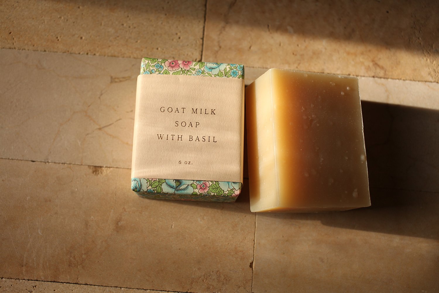 Saipua Goat Milk with Basil Soap