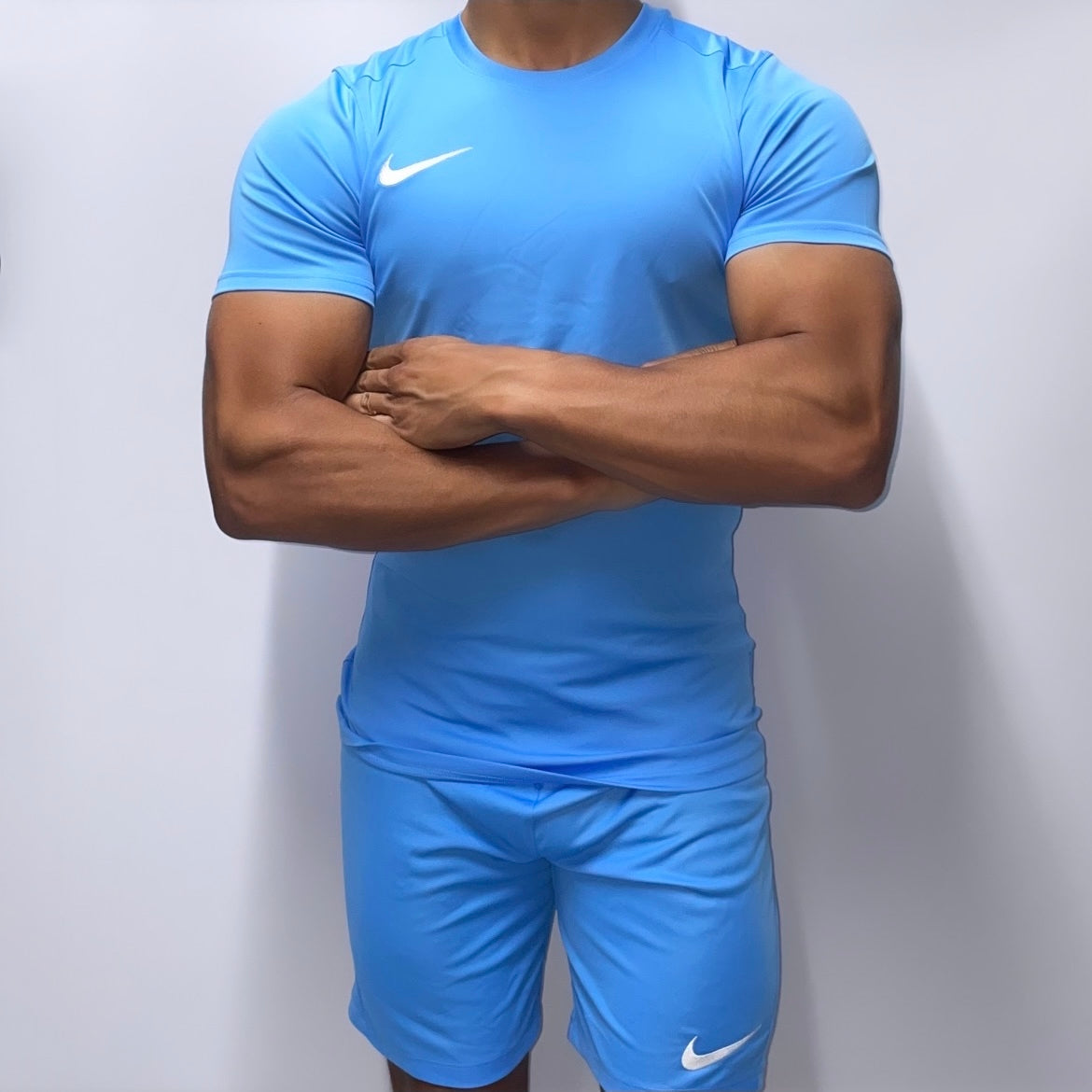 nike dri fit blue