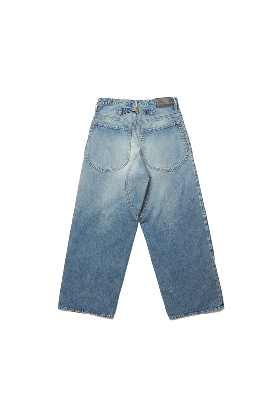 宇宙の香り SUGARHILL Faded Double Knee Denim Pants