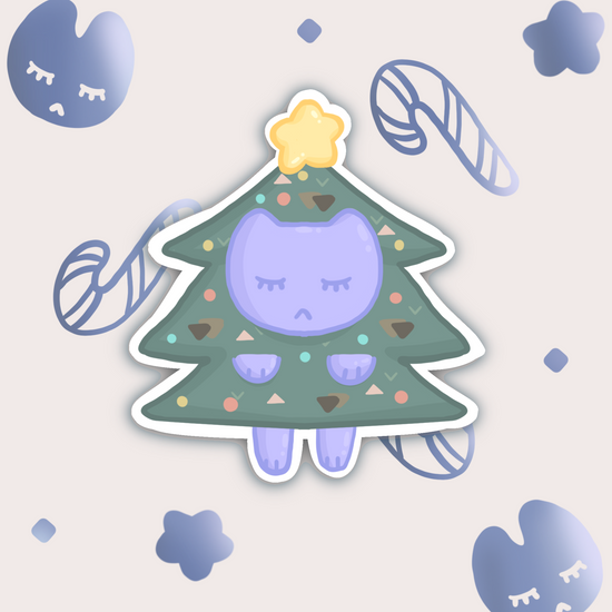 Kato Christmas Tree, Holographic Sticker
