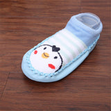 Baby Socks Shoes Children Infant Cartoon Socks Baby Gift Kids Indoor Floor Socks Leather Sole Non-Slip Thick Towel Socks