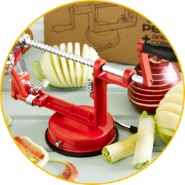 RSVP Apple Peeler, Slicer, and Corer - Austin, Texas — Faraday's Kitchen  Store