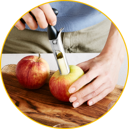 RSVP Apple Peeler, Slicer, and Corer - Austin, Texas — Faraday's Kitchen  Store