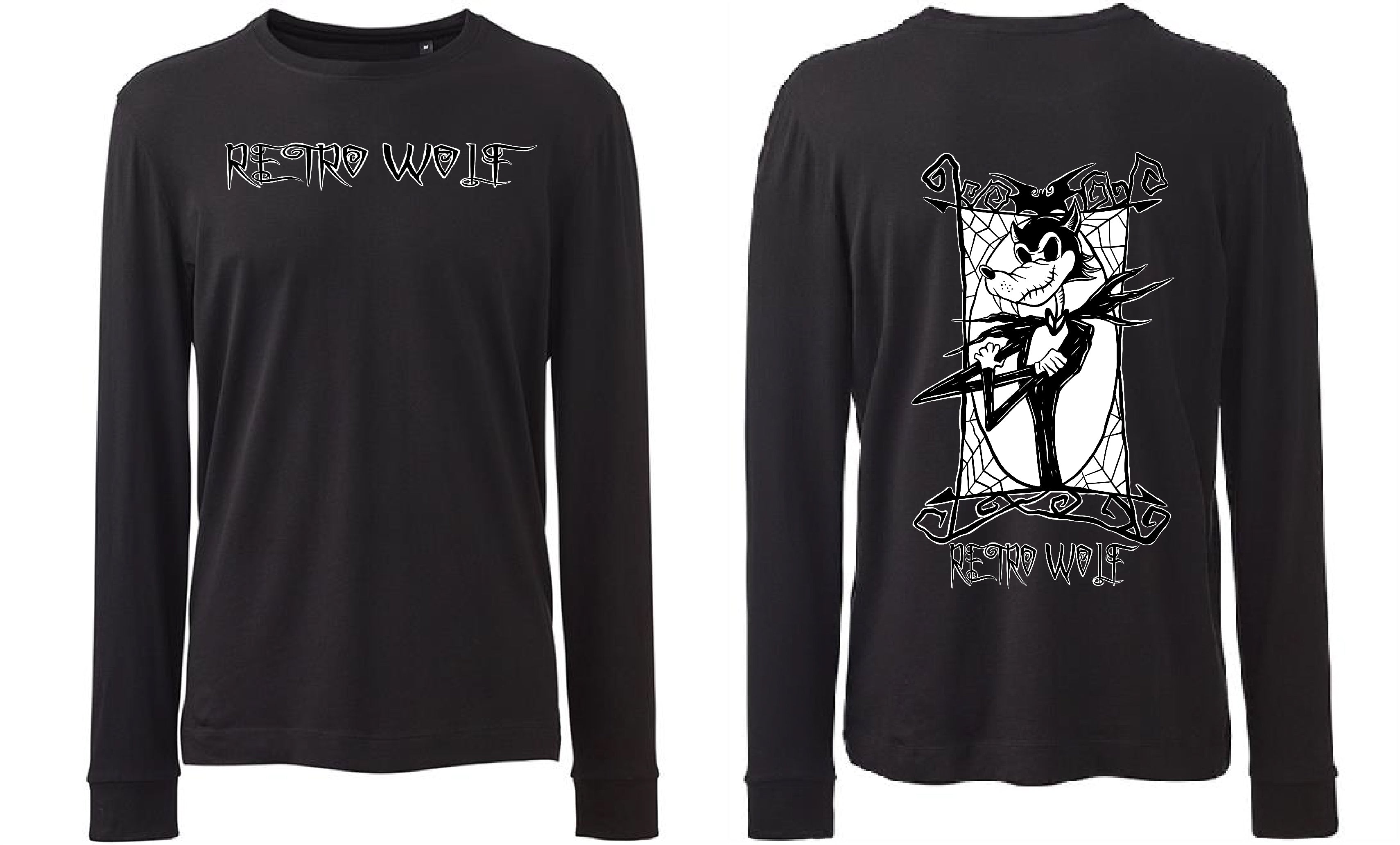Wolf and Crow Long Sleeve T Shirt