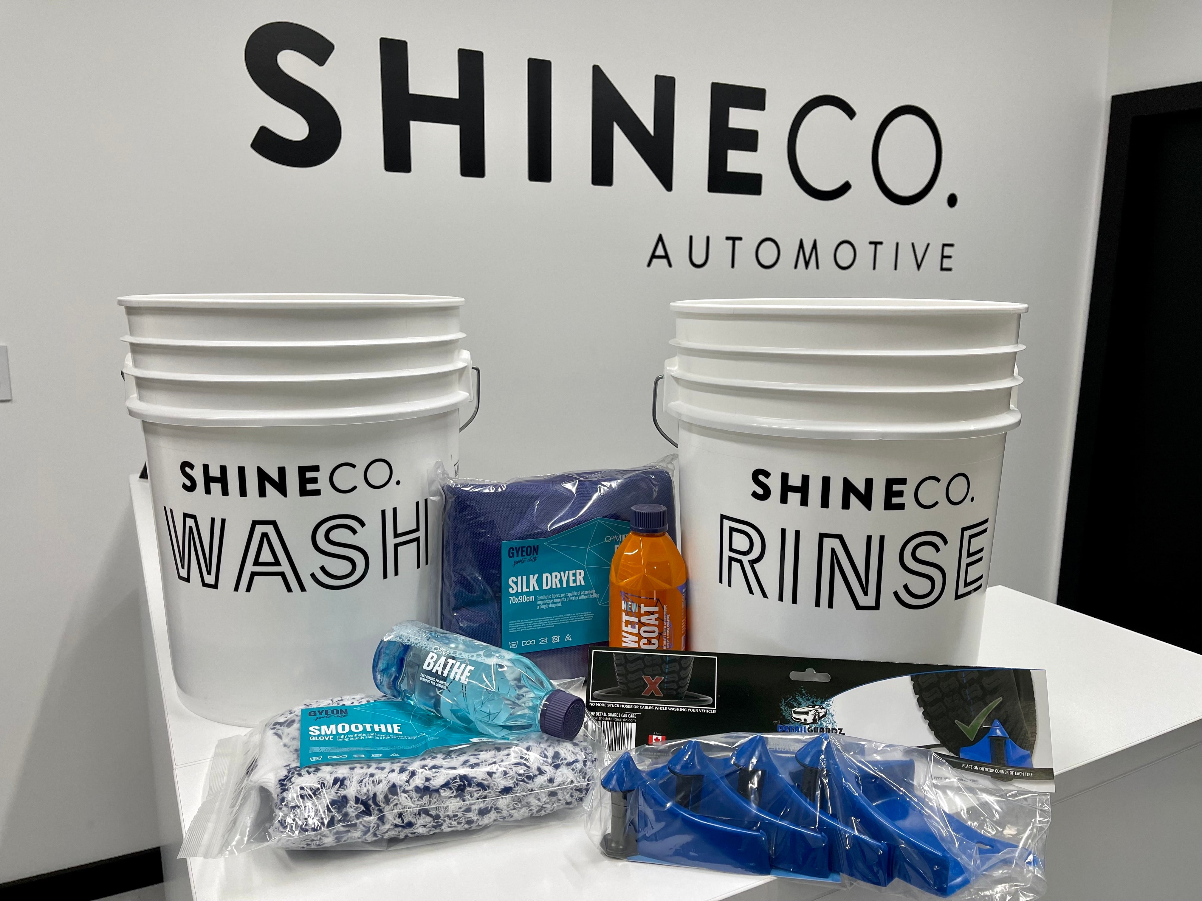 DELUXE TWO BUCKET WASH KIT – Shine Co. Automotive