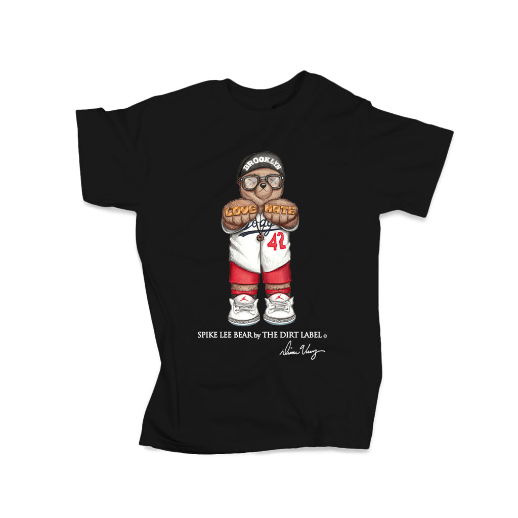 Spike Lee Bear Tee (Black - Limited Edition) – The Dirt Label