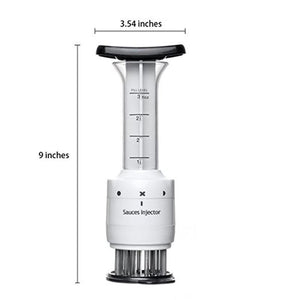 Stainless Steel Meat Tenderizer Needle And Flavour Enhancer Sauce Injector