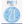 Load image into Gallery viewer, Birthday Blue Glitz Number 21 Badge
