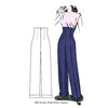 1940s Empire Waist Trousers for classic Katharine Hepburn pants- #4004 ...