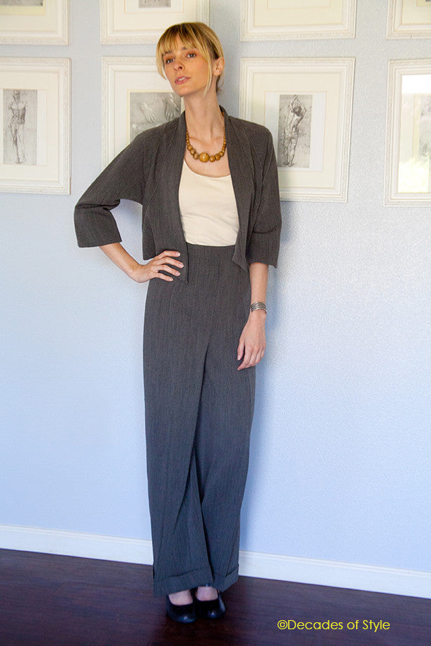 1930s and 1940s style trousers/pants 