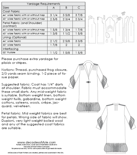 #2006 1920s Sugar Coat – Decades of Style Pattern Company