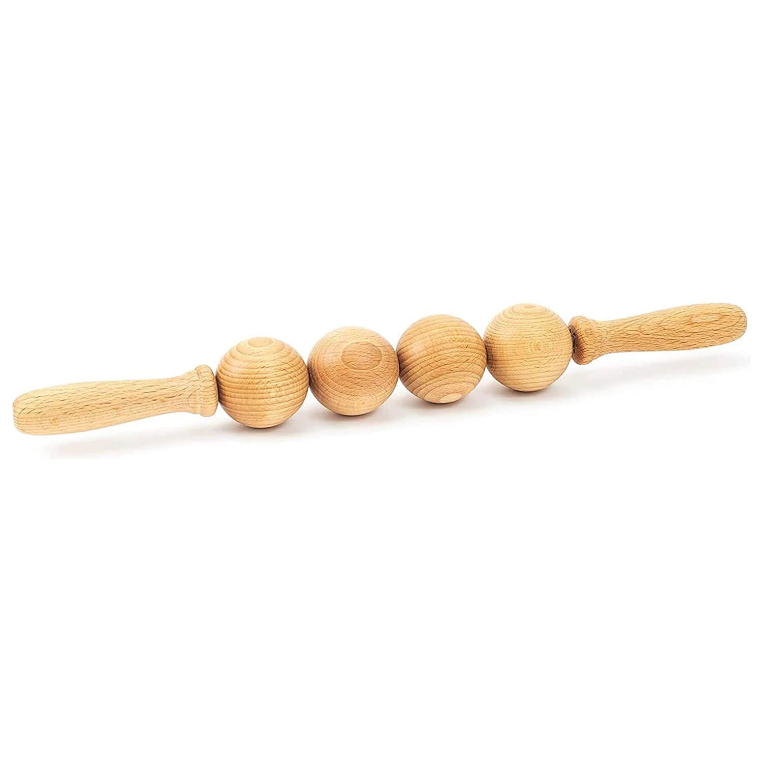 Tuuli Accessories Back Massage Muscle Roller Tool Massager Wooden 47.2 Inches