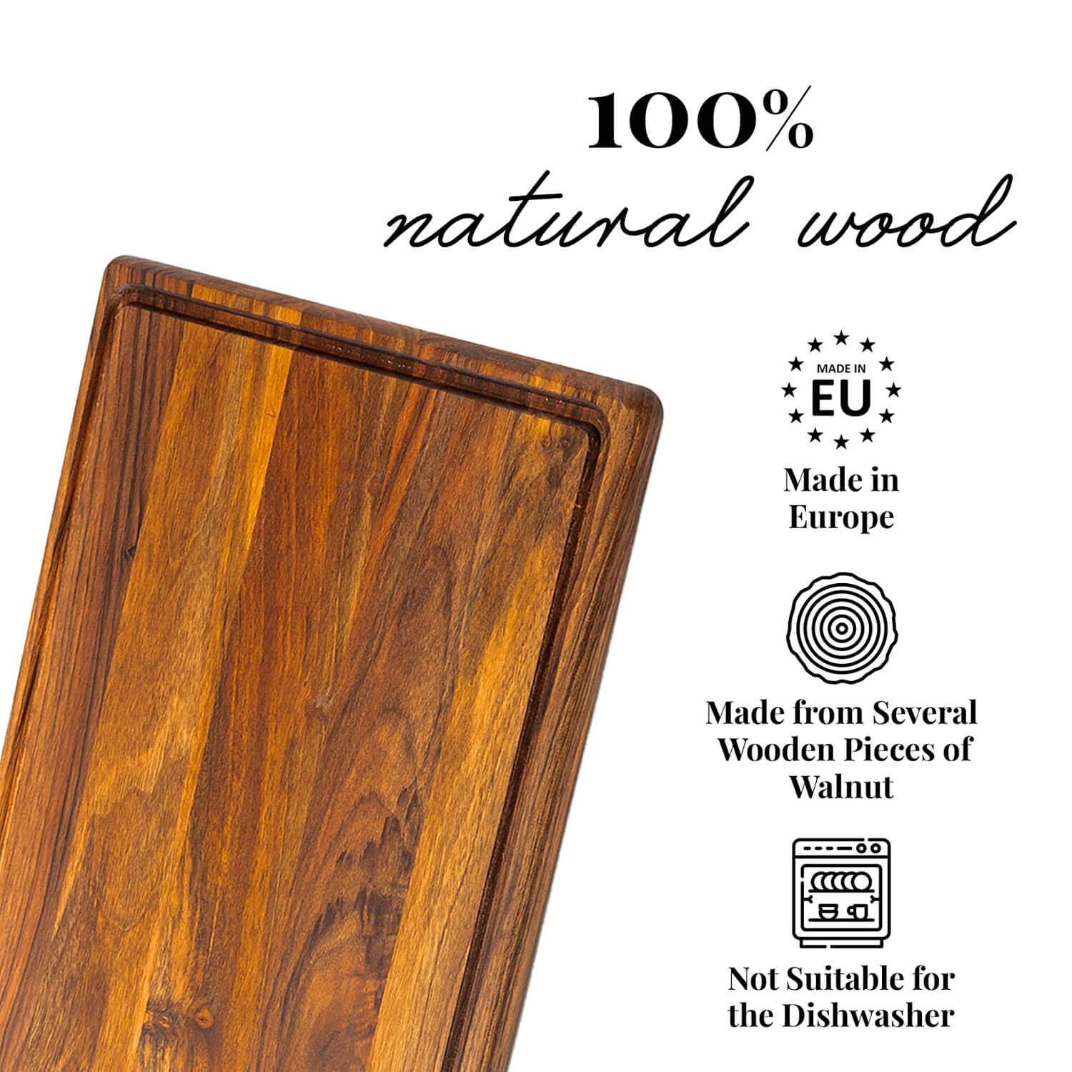 Walnut wood cutting boards Natural