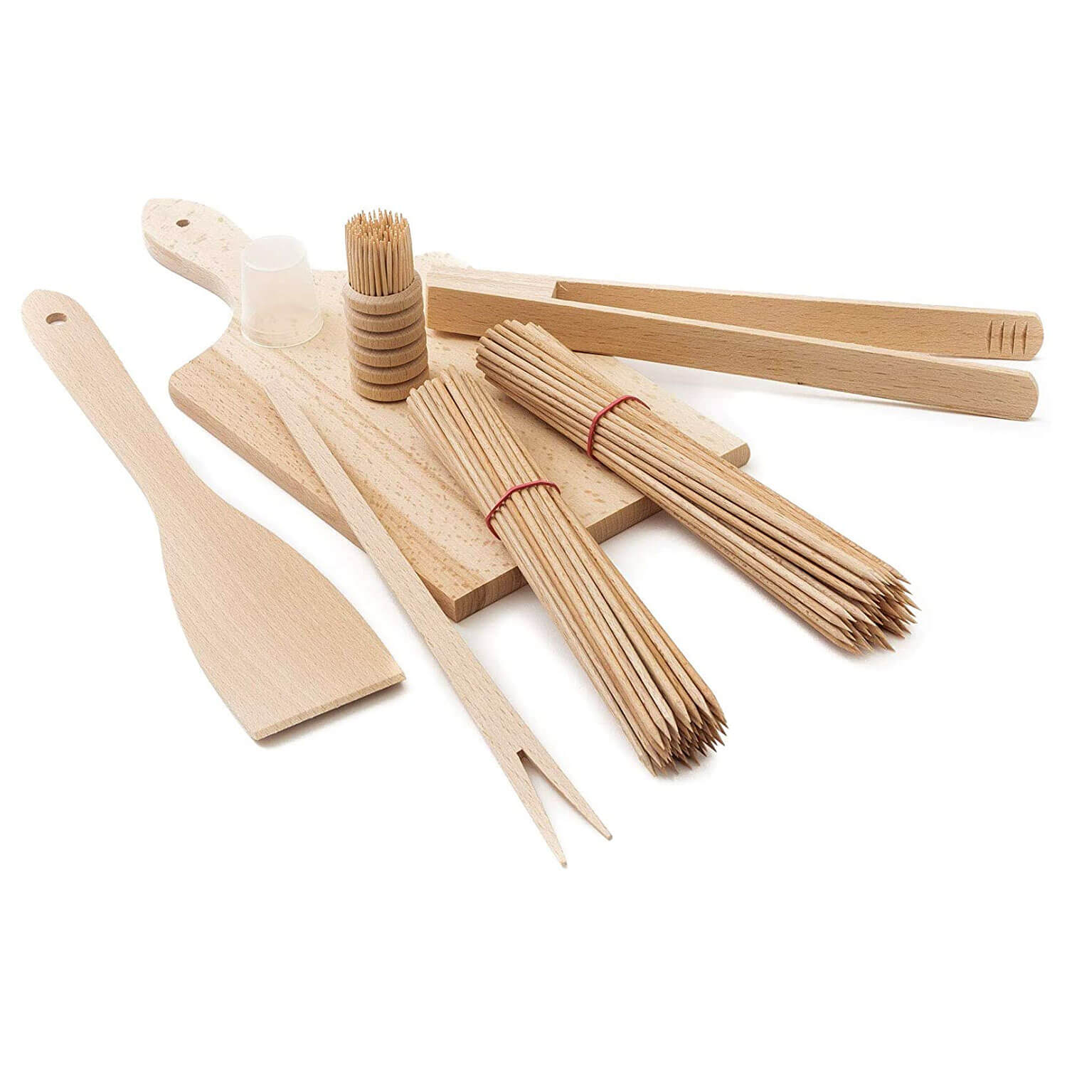 Grilling Perfection with Premium Wooden BBQ Utensils