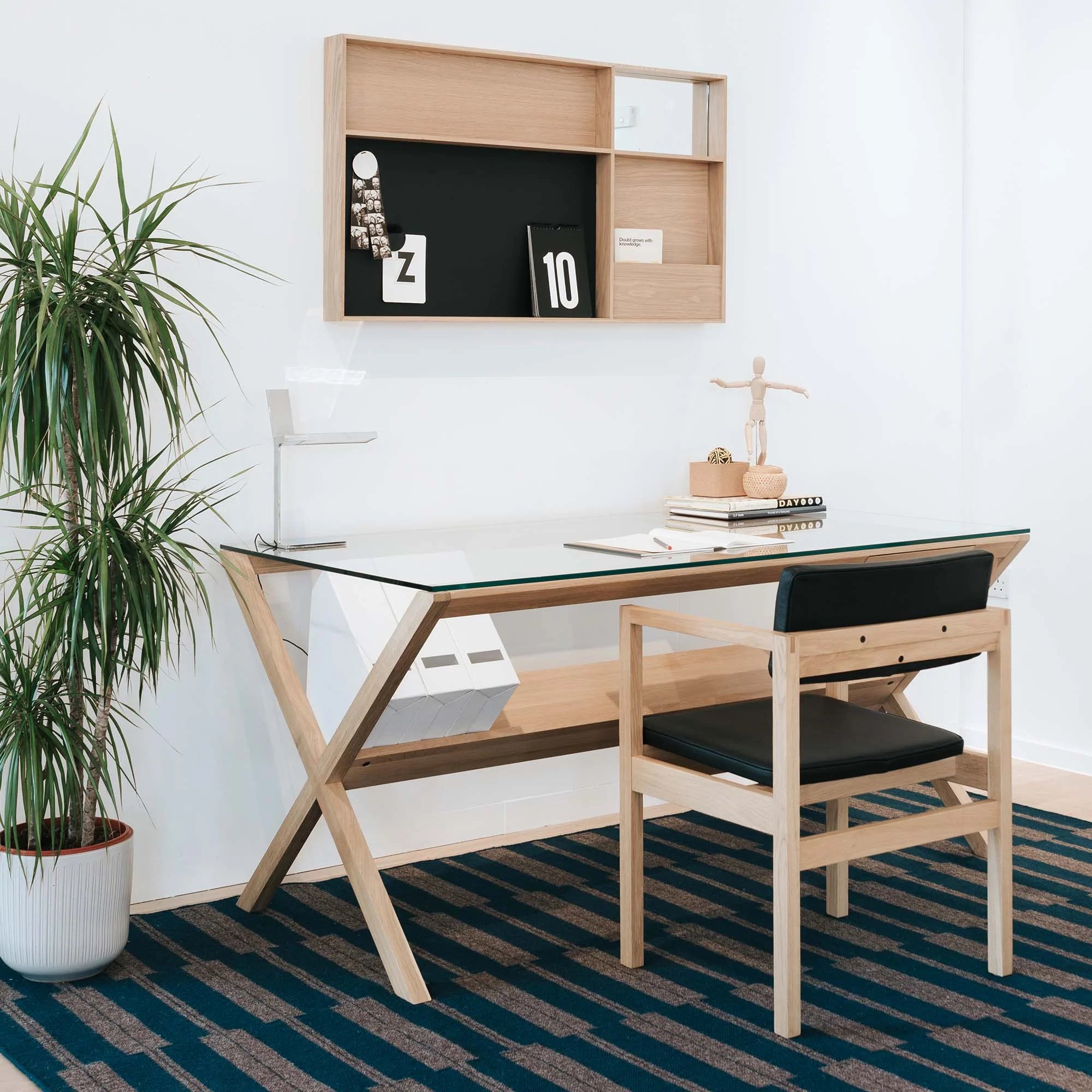 Covet Desk in Oak