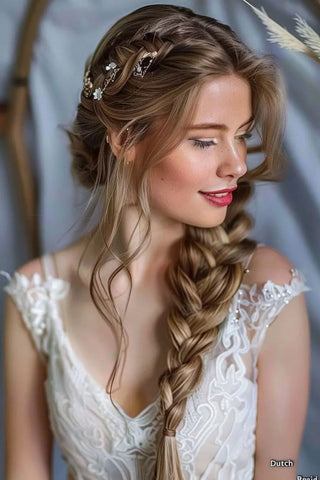 Dutch Braid Crown