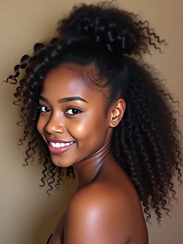 The Classic Puff with Curls