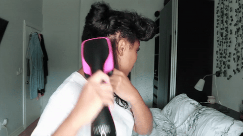 Blow-dry with low temperature