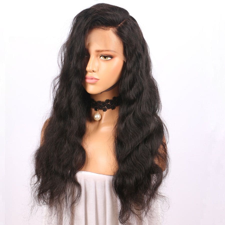 Body Wave 360 Lace Frontal Wigs Human Hair front2