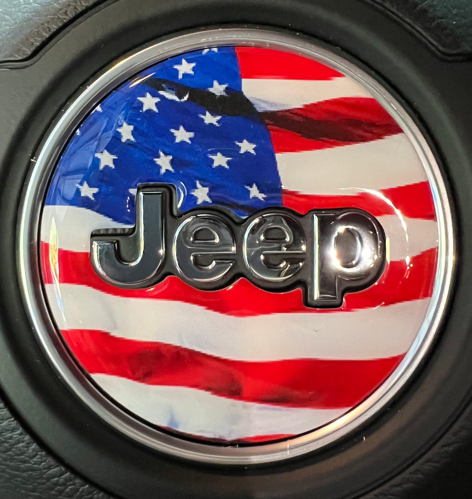 Jeep Wrangler JK 3D Steering Wheel Badge (Pick your Image) – LT Customz