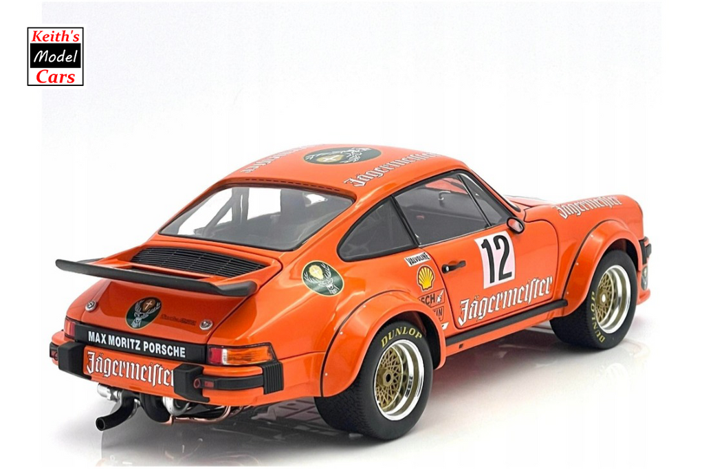 1:18 Scale Schuco Porsche 934 RSR Jägermeister #12 Eifelrennen DRM