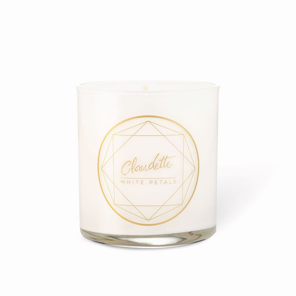 Image of Claudette • White Petals Candle