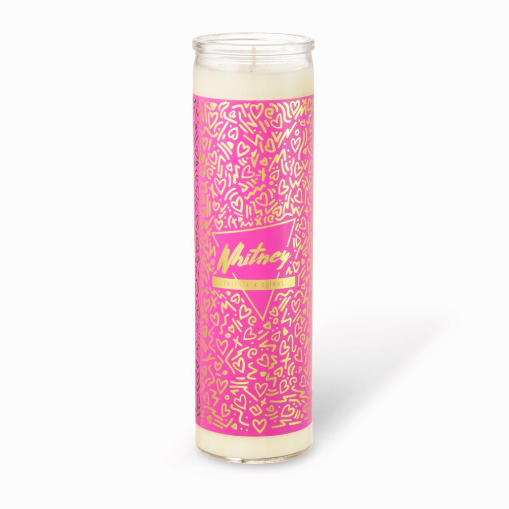 Image of Whitney • Freesia & Citrus Tall Candle