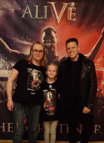 The Dark Tenor | Billy Andrews mit Selina und Steffi beim VIP Meet and Greet