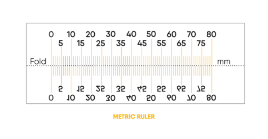 free printable pupillary distance ruler online