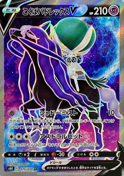 {075/070}Black Horse Budrex V SR | Japanese Pokemon Single Card