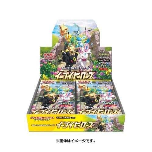 {s6a BOX} Eevee Heroes | Japanese Pokemon Card Booster box