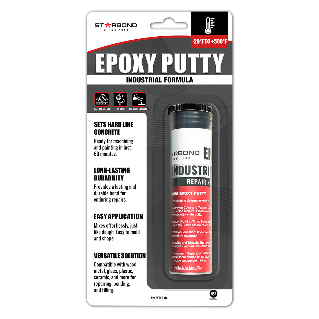 Epoxy Putty | High-Temperature Resistance (White), 2 oz. - Starbond product image